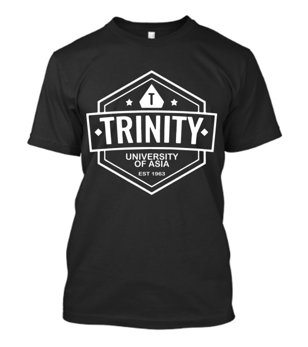 Trinity University Of Asia Est 1963 Badge Logo Teacher T-Shirt