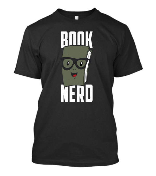 Book Nerd Funny Literature Pun With Glasses Reading Science T-Shirt