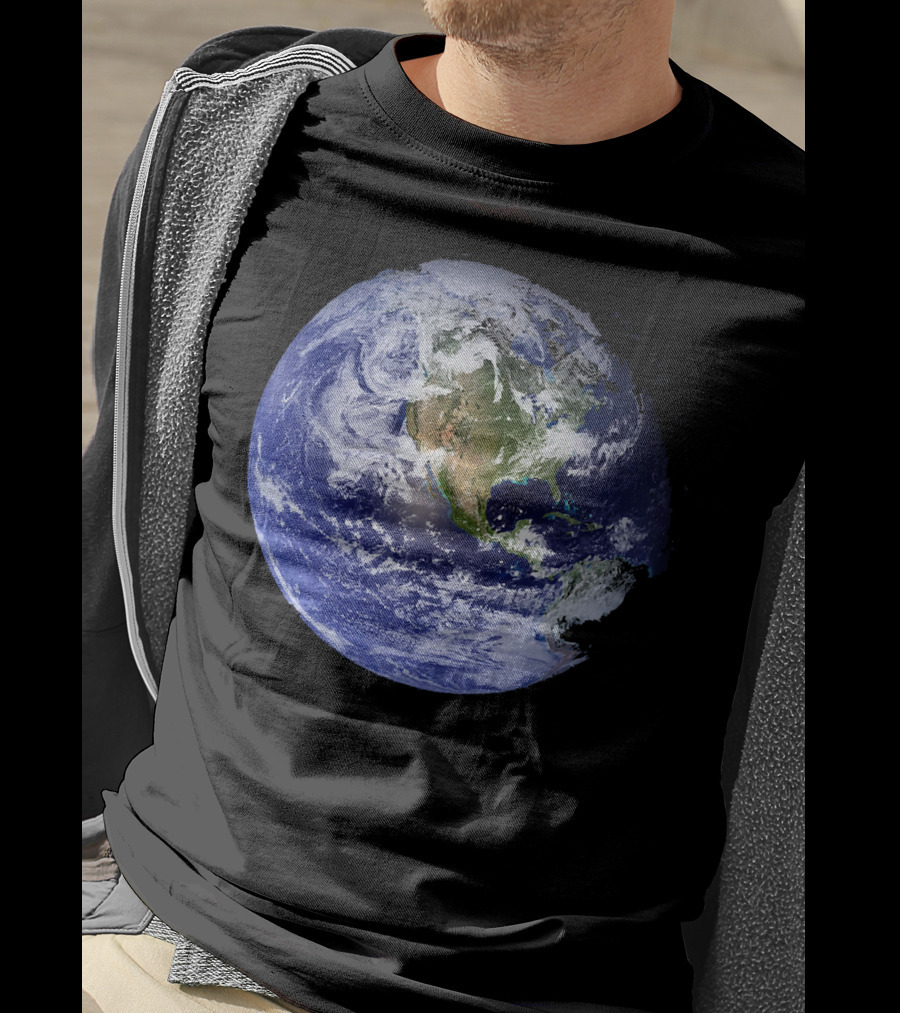 Earth Planet Our Home Image In The University T-Shirt