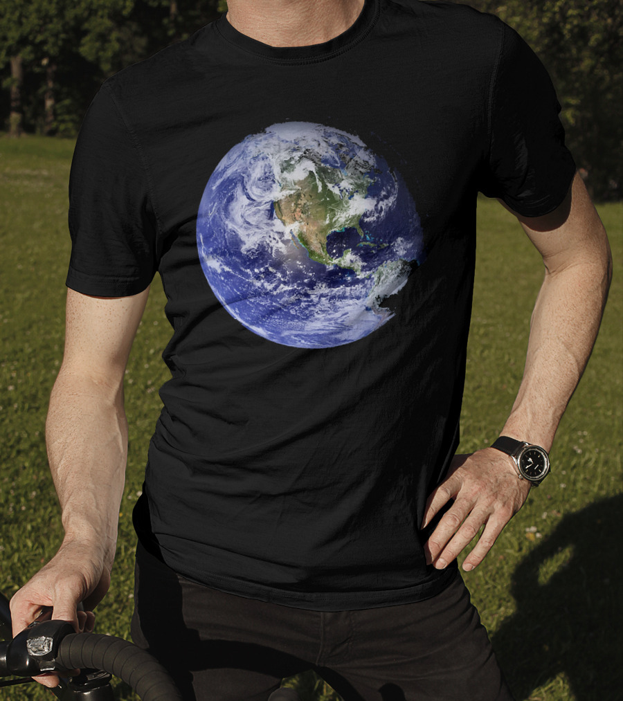 Earth Planet Our Home Image In The University T-Shirt