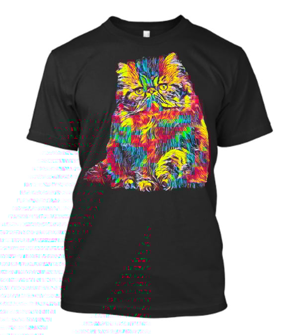 Testing Colorful Cat T-Shirt
