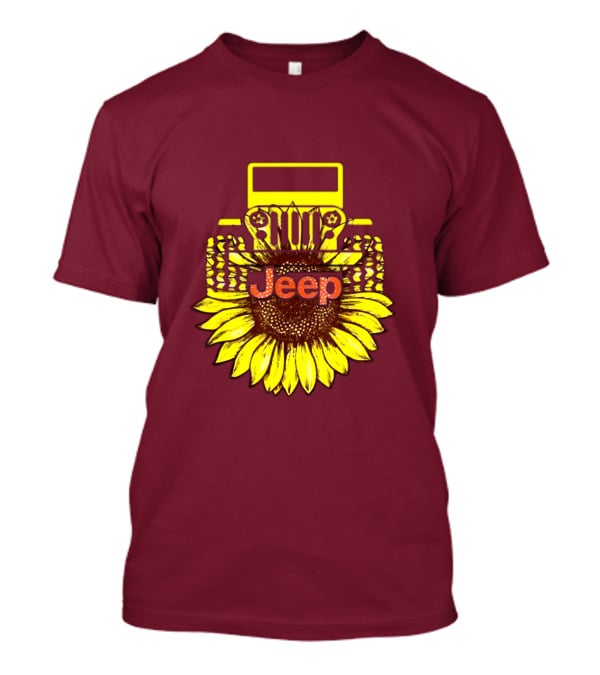 Jeep Sunflower Hot Sun Of Day T-Shirt