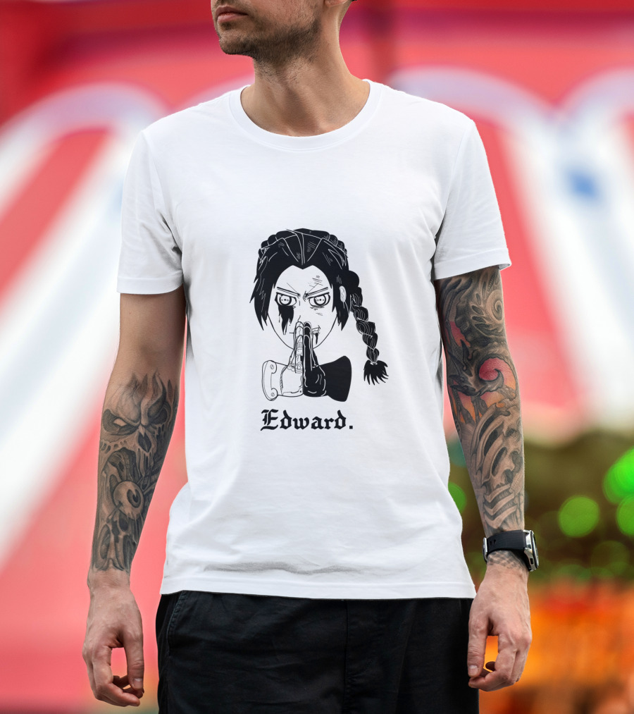 Edward Elric Fullmetal Alchemist Anime Character T-Shirt
