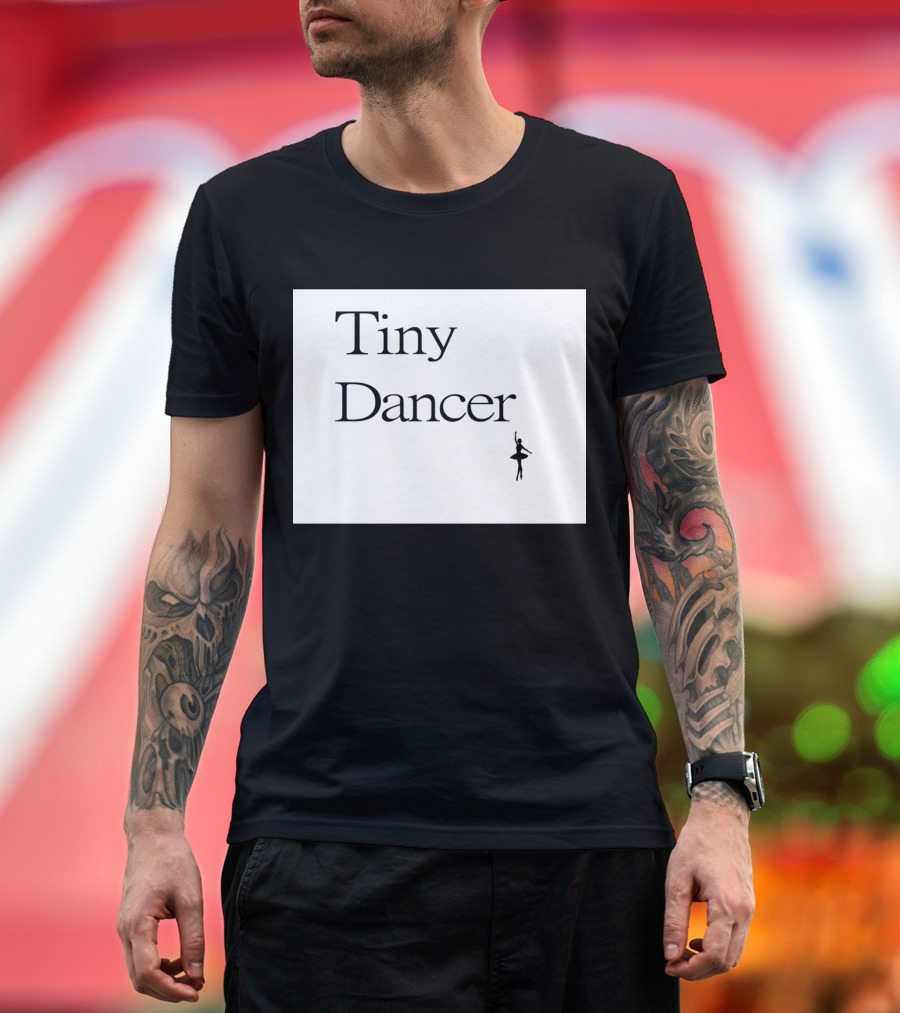 Tiny Dancer Elegant Ballerina T-Shirt