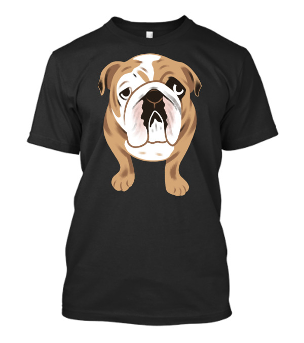 Bulldog Ready For Cuddle Time Adorably Cute T-Shirt