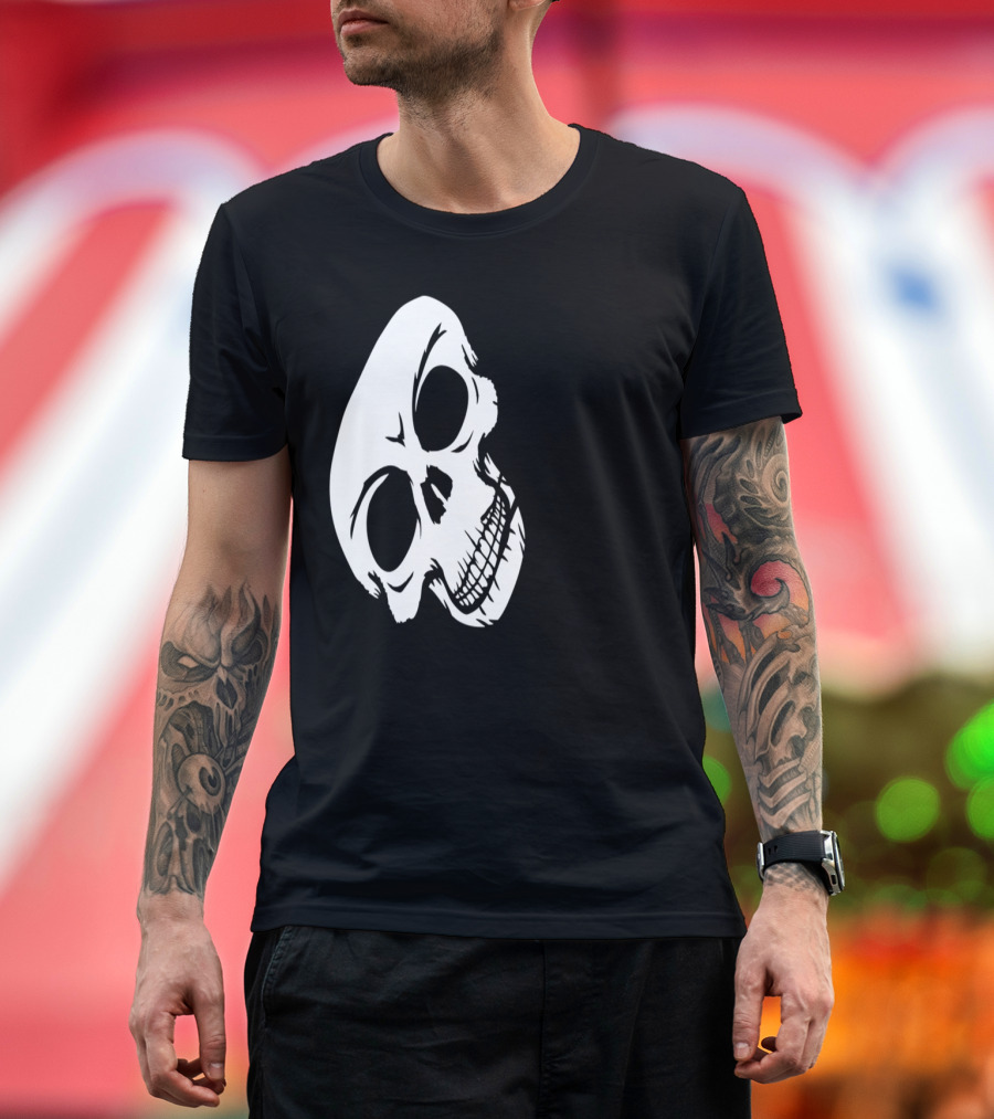 Skull Spider Cool Skeleton Death Evil Small T-Shirt