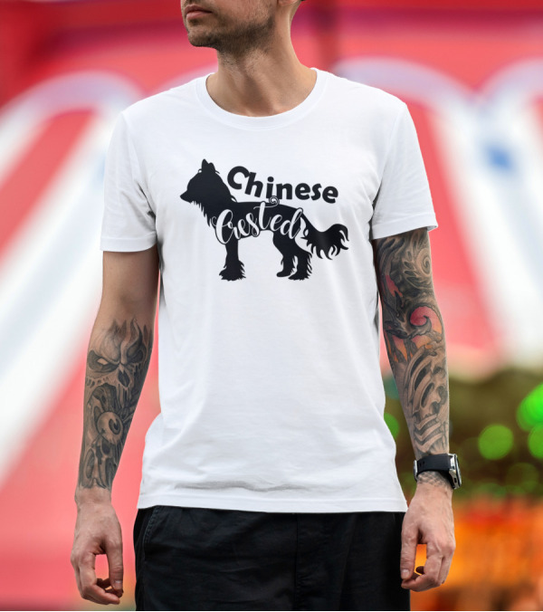 Premium T-Shirt: Chinese Crested Dog T-Shirt Chinese Crested Dog T-Shirt