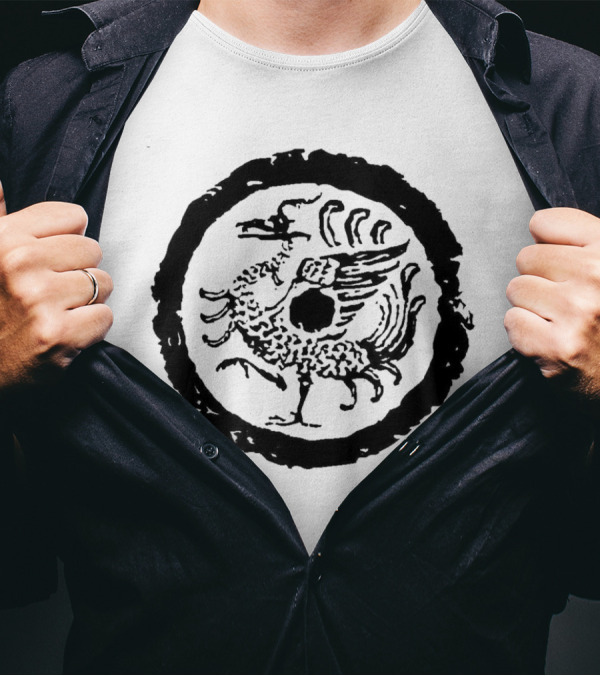 Ancient Chinese Fenghuang Mythical Bird T-Shirt