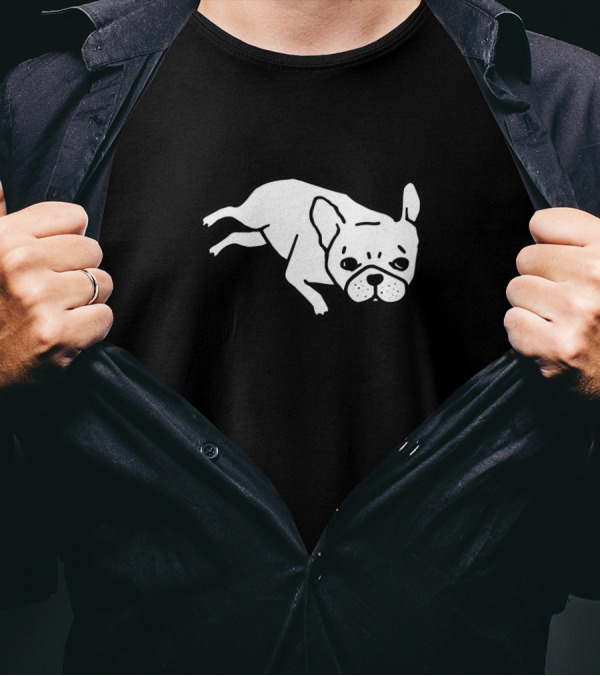 Cute But Lazy French Bulldog For Frenchie Lovers T-Shirt
