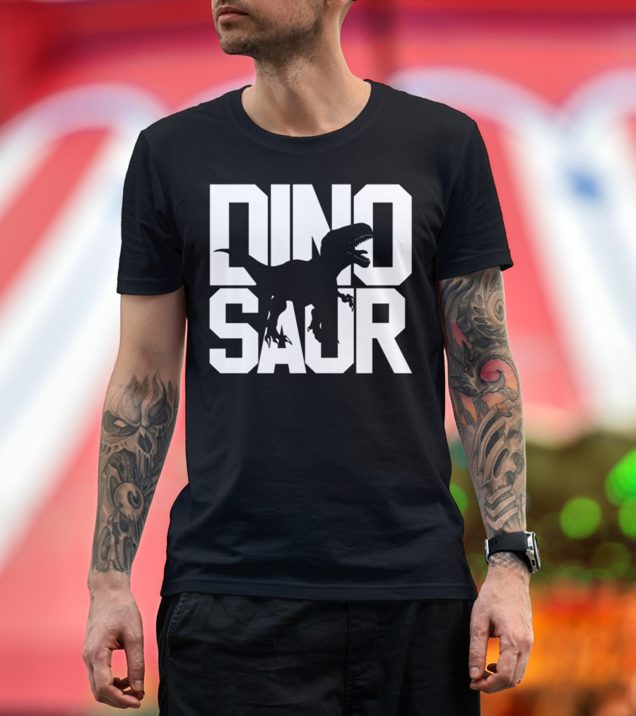 Dinosaur Rex Saurus Dino Roaring T-Rex T-Shirt