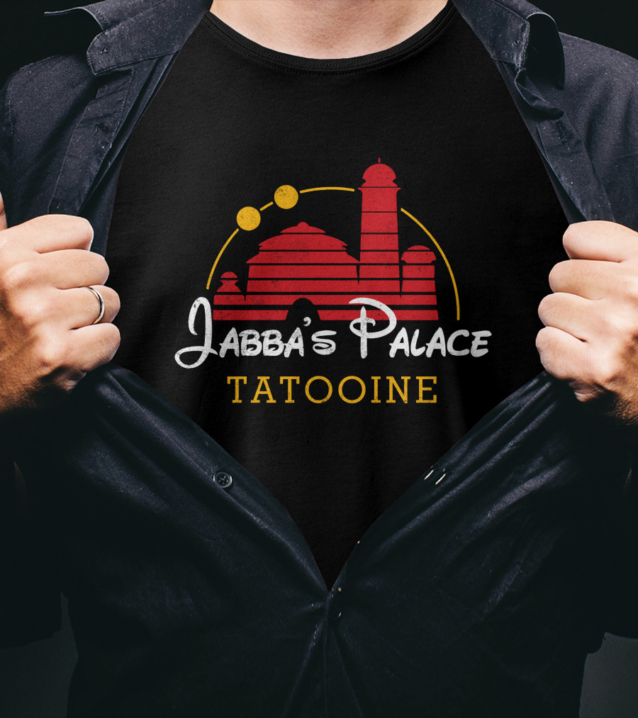 Jabba's Palace Tatooine Iconic Star Wars Location T-Shirt