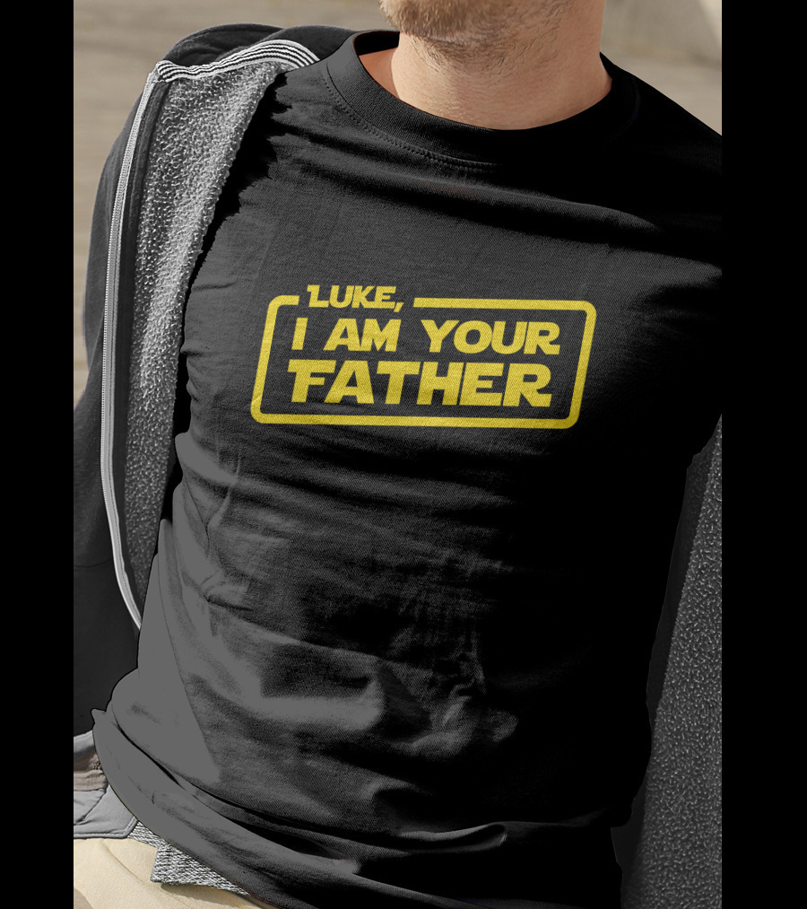 LUKE I AM YOUR FATHER Yellow T-Shirt