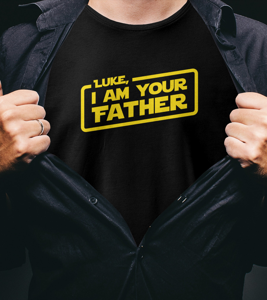 LUKE I AM YOUR FATHER Yellow T-Shirt