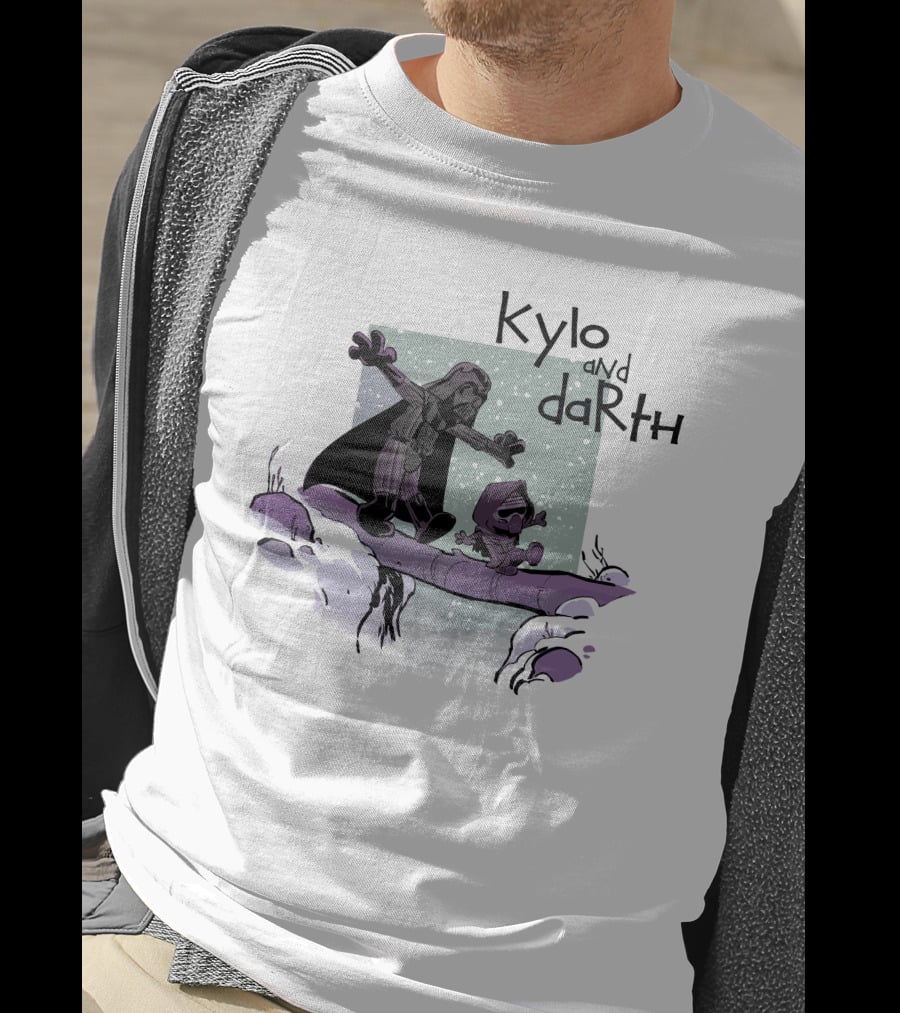 Kylo And Darth Snowy Adventure T-Shirt