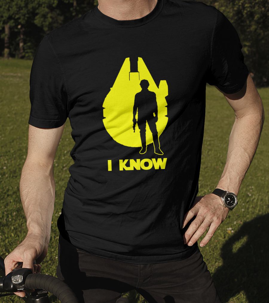 Starwar Couple I Know Millennium T-Shirt