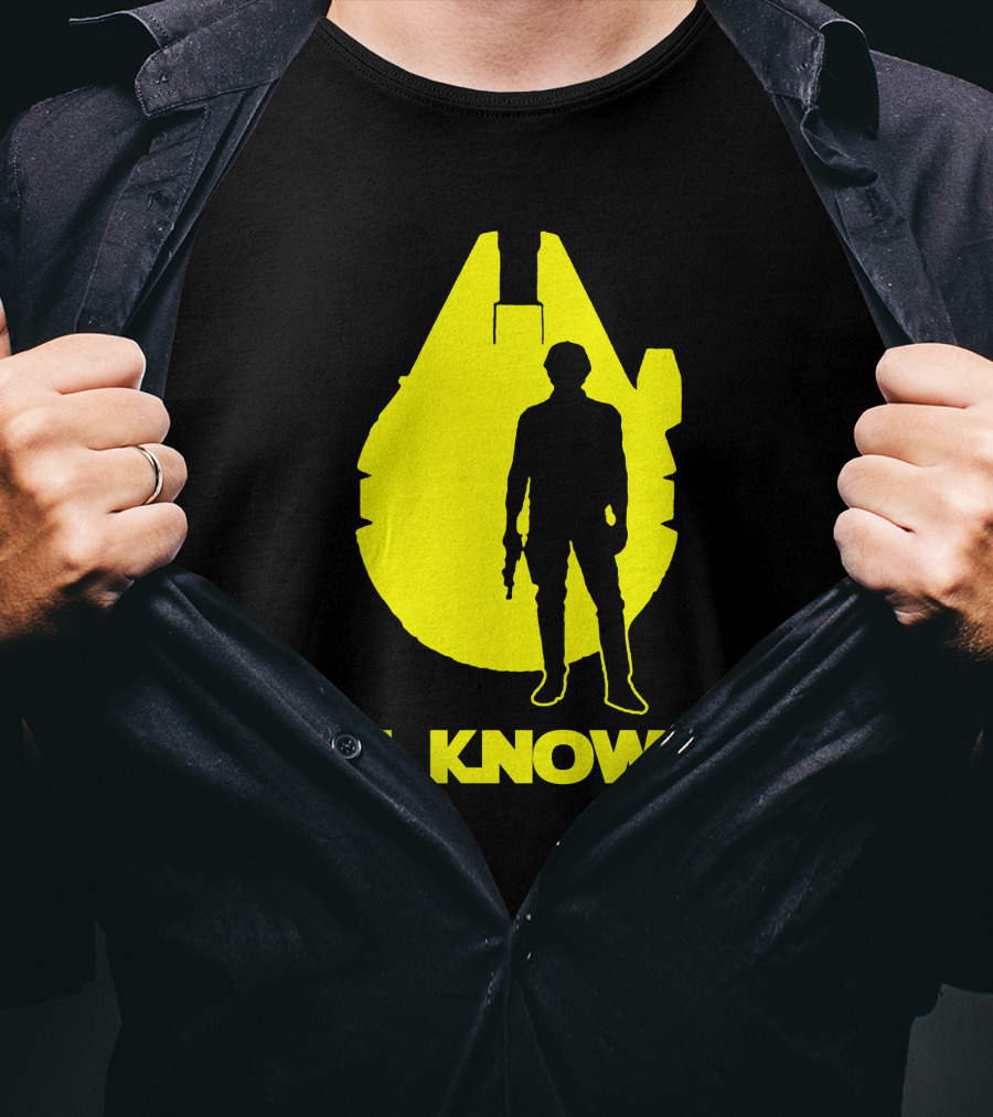Starwar Couple I Know Millennium T-Shirt