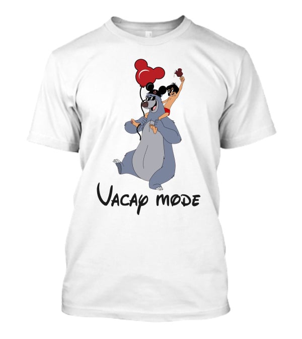 Baloo And Tarzan Vacay Mode Balloon Adventure T-Shirt