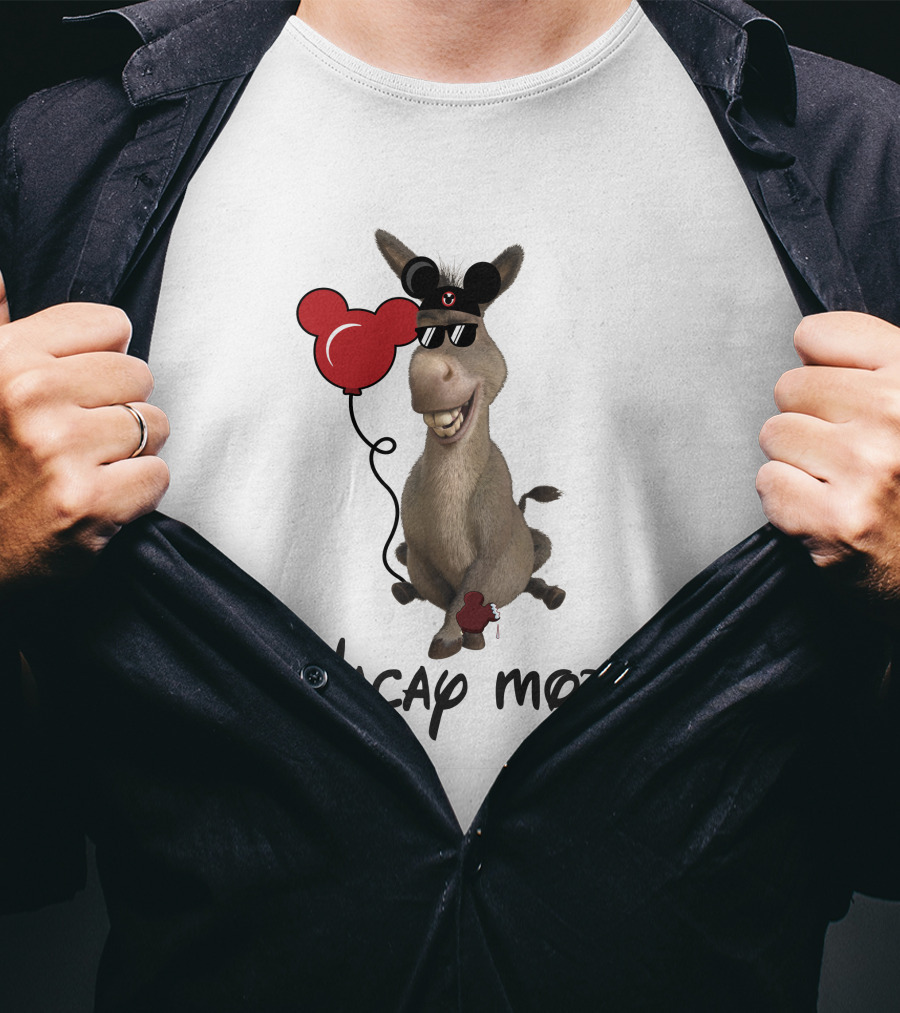 Vacay Mode Donkey With Balloon T-Shirt