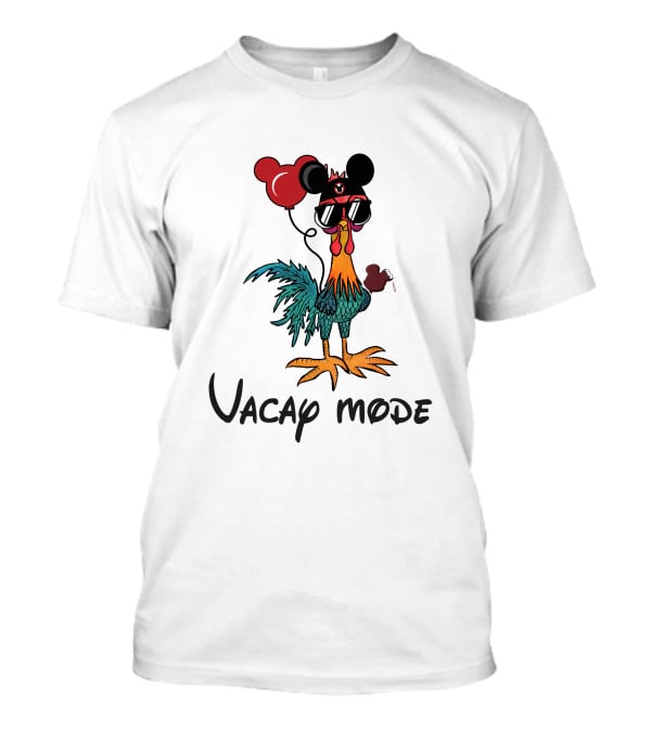 Heihei Chicken Vacay Mode Balloon Mouse Ears Sunglasses T-Shirt