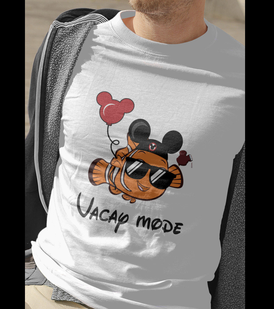 Nemo Vacay Mode Mouse Ears Balloon T-Shirt