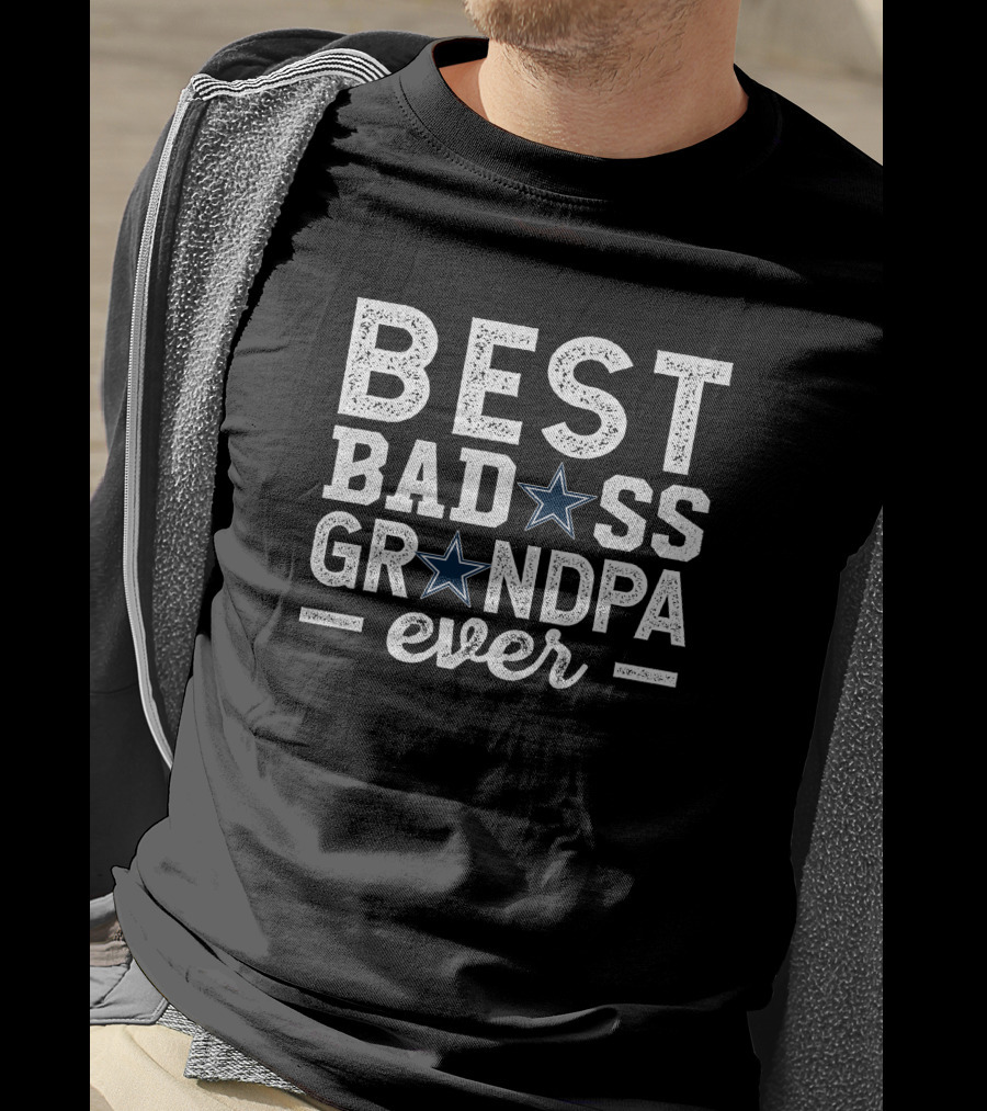 Best Badass Grandpa Ever T-Shirt