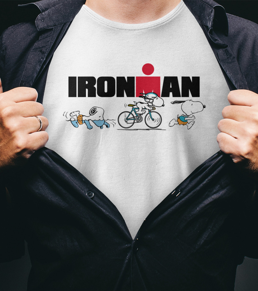 IRONMAN Snoopy Triathlon Challenge T-Shirt