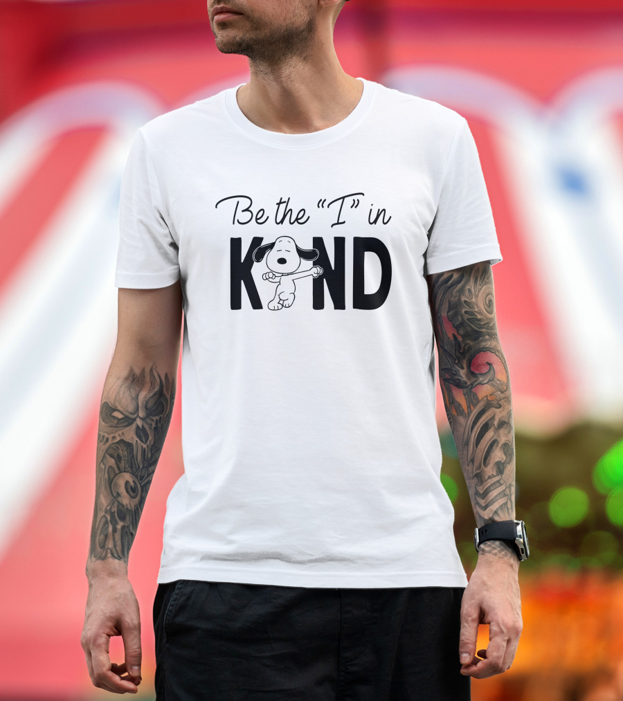 Snoopy Be the I in Kind Peanuts T-Shirt