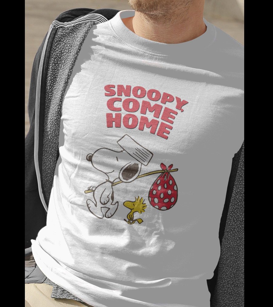 Snoopy Come Home Peanuts Vintage Cartoon T-Shirt