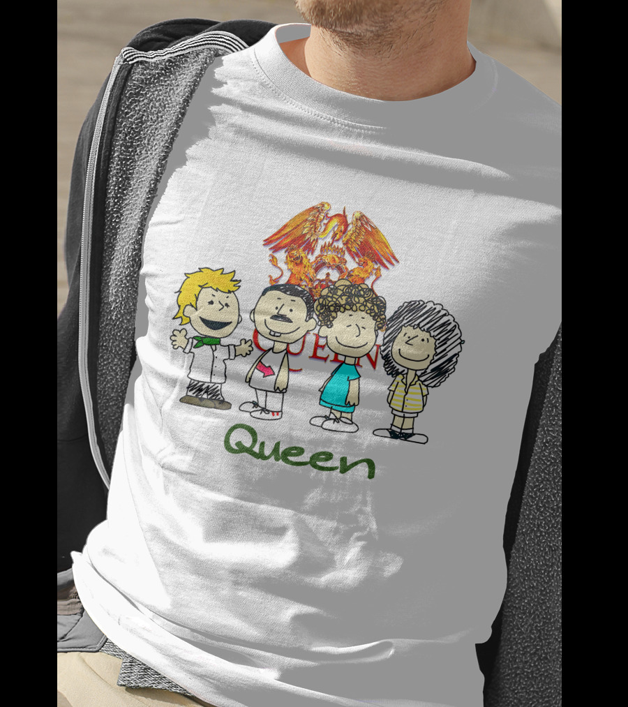 Queen Characters With Phoenix Crest T-Shirt