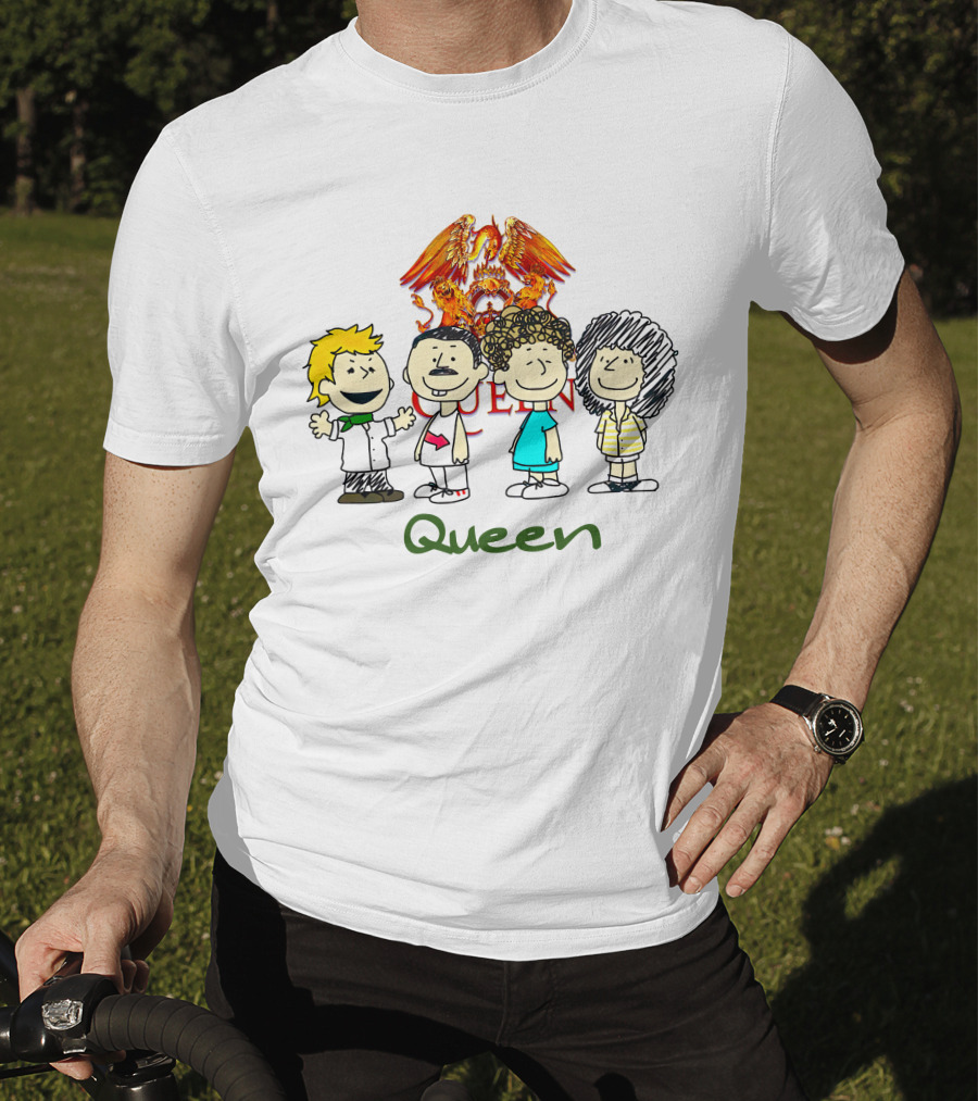 Queen Characters With Phoenix Crest T-Shirt