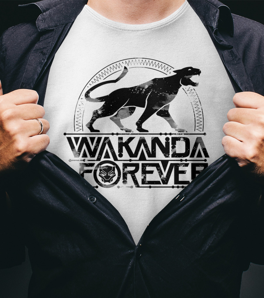 Wakanda Forever Panther T-Shirt