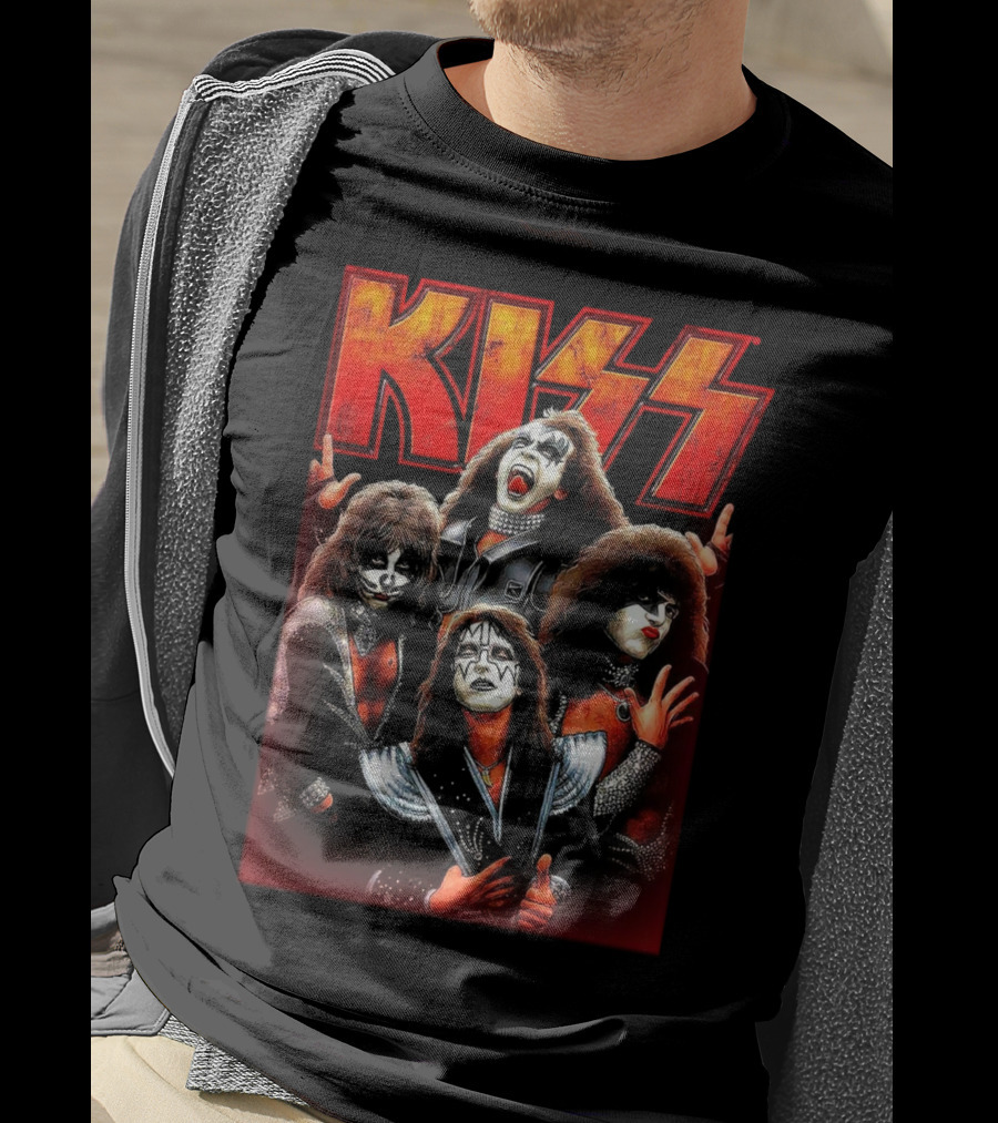 KISS Band Members Iconic T-Shirt