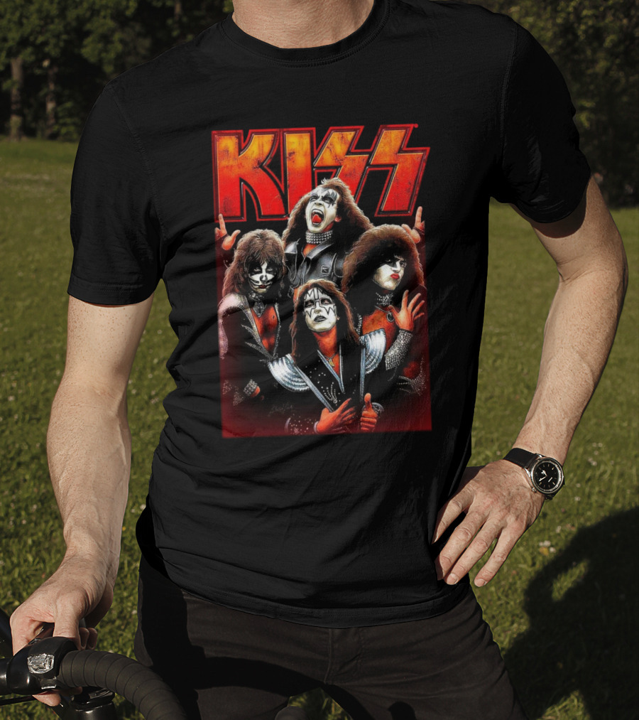 KISS Band Members Iconic T-Shirt