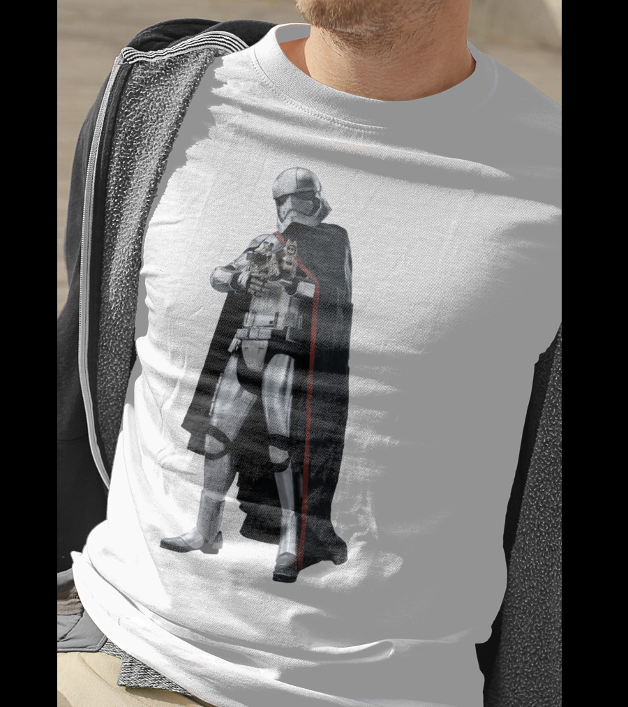Star Wars Captain Phasma Armor Cloaked T-Shirt