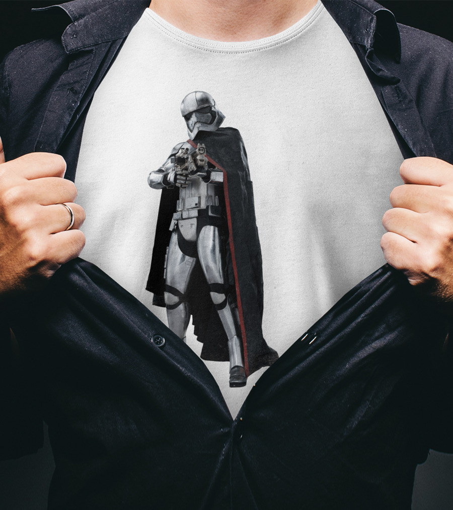 Star Wars Captain Phasma Armor Cloaked T-Shirt