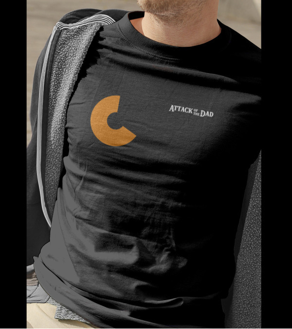 Attack Of The Dad No Stamina Circular T-Shirt