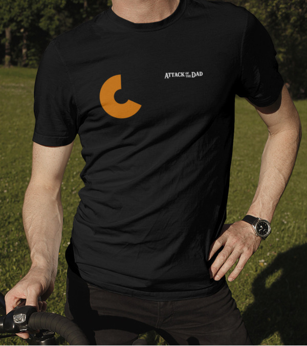 Attack Of The Dad No Stamina Circular T-Shirt
