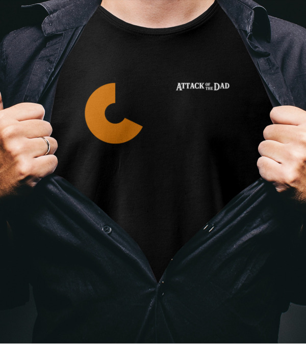 Attack Of The Dad No Stamina Circular T-Shirt
