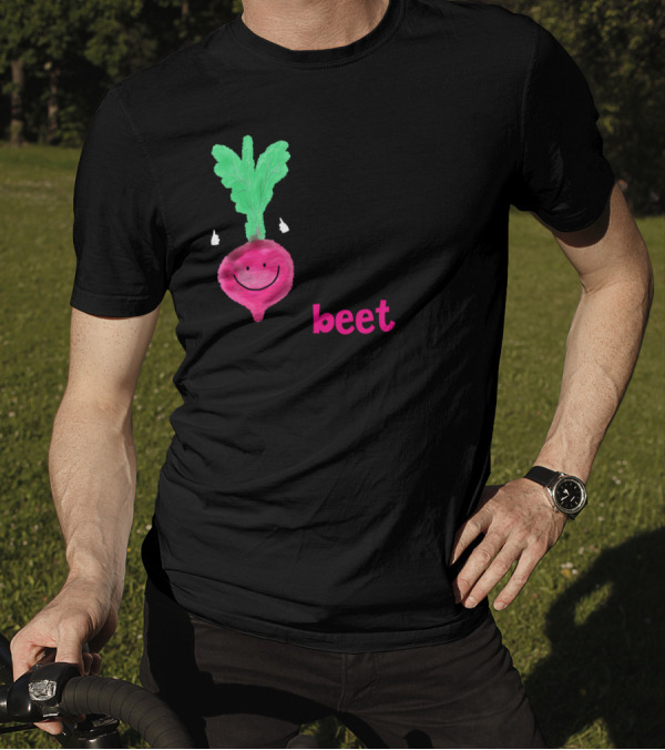 My Love For Veggies Is Unbeetable Punny Garden Beet T-Shirt