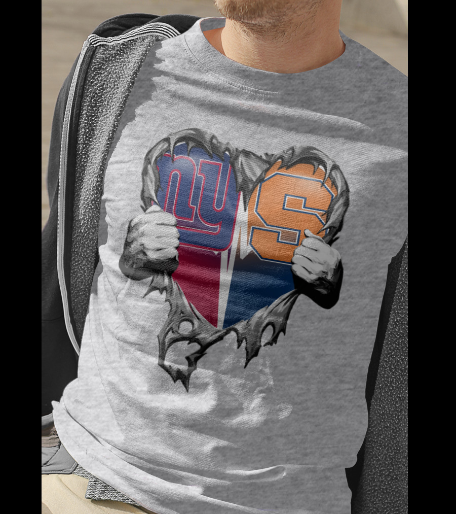 Ny Giants Syracuse Heart T-Shirt