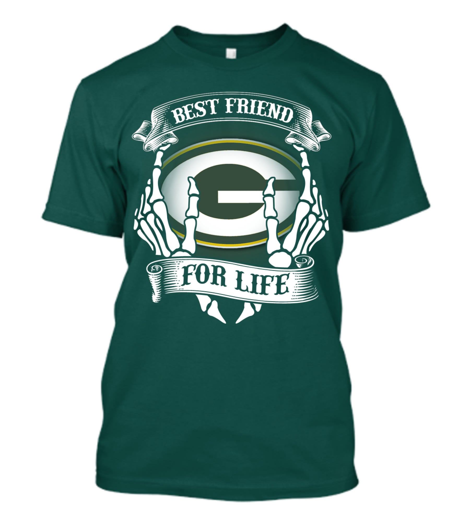 Best Friend For Life Green Bay Packers T-Shirt