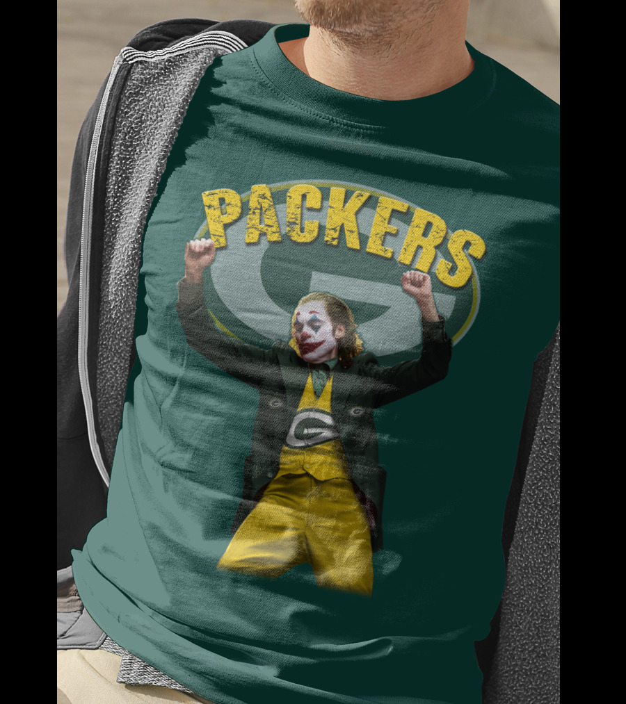 Packers Joker Fusion With Green Bay T-Shirt