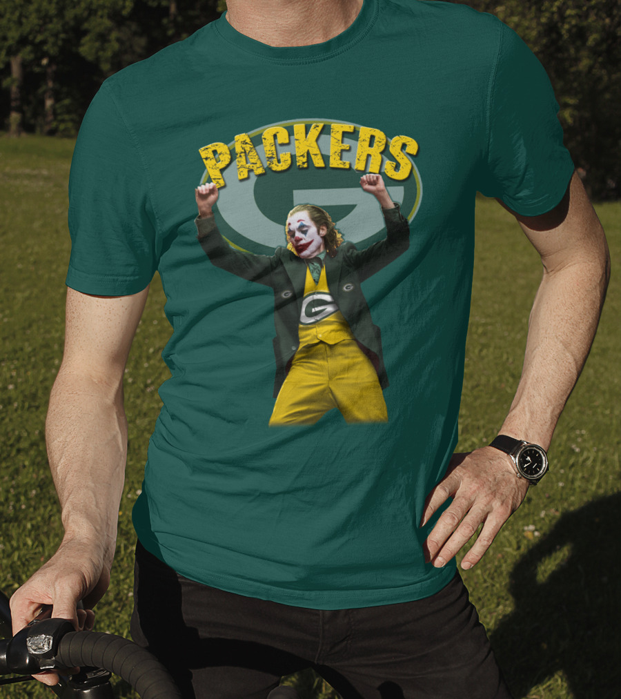 Packers Joker Fusion With Green Bay T-Shirt