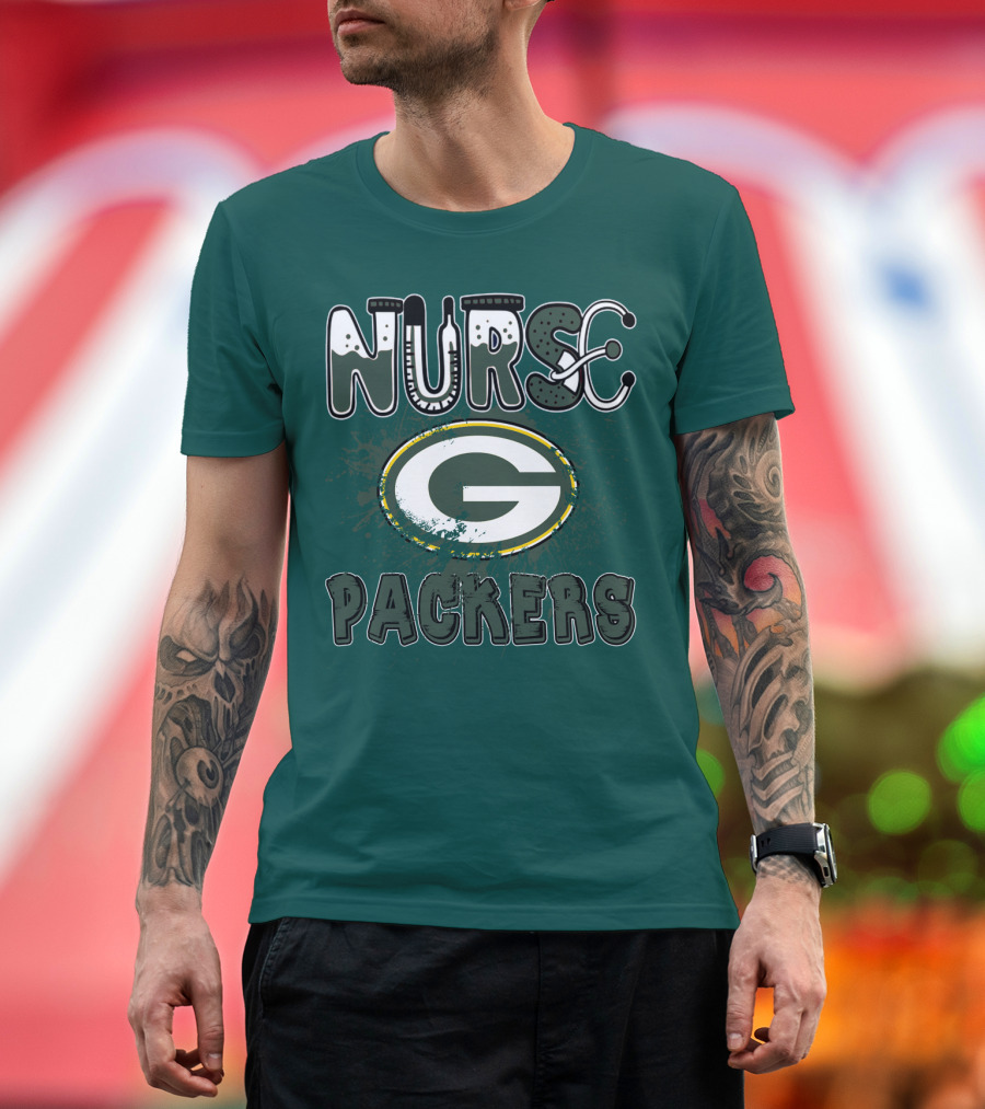 Nurse Green Bay Packers T-Shirt