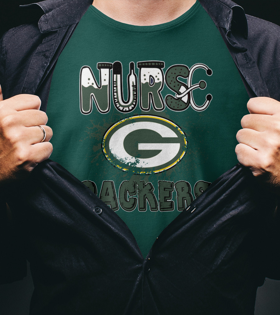 Nurse Green Bay Packers T-Shirt