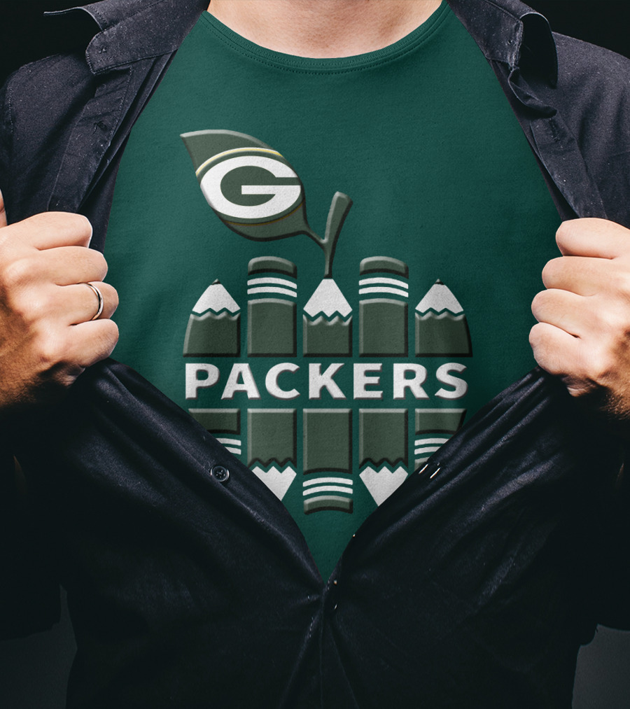 Packers Pencil Apple T-Shirt
