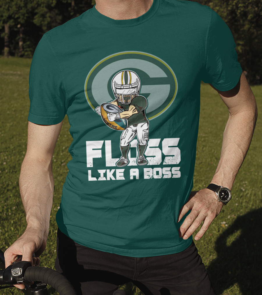 Green Bay Packers Floss Like A Boss T-Shirt