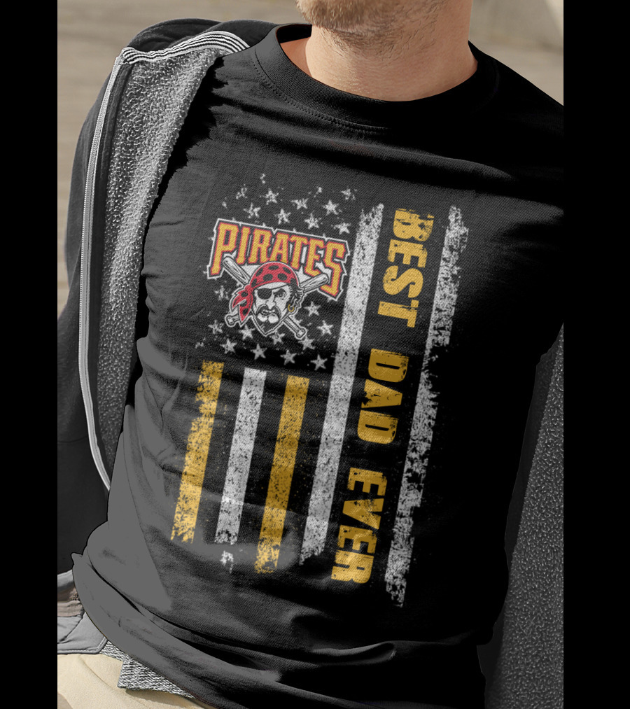 Pirates Best Dad Ever Evd 078 T-Shirt