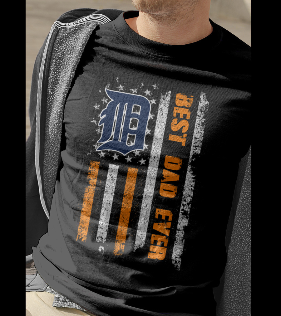 Detroit Best Dad Ever Evd 109 T-Shirt