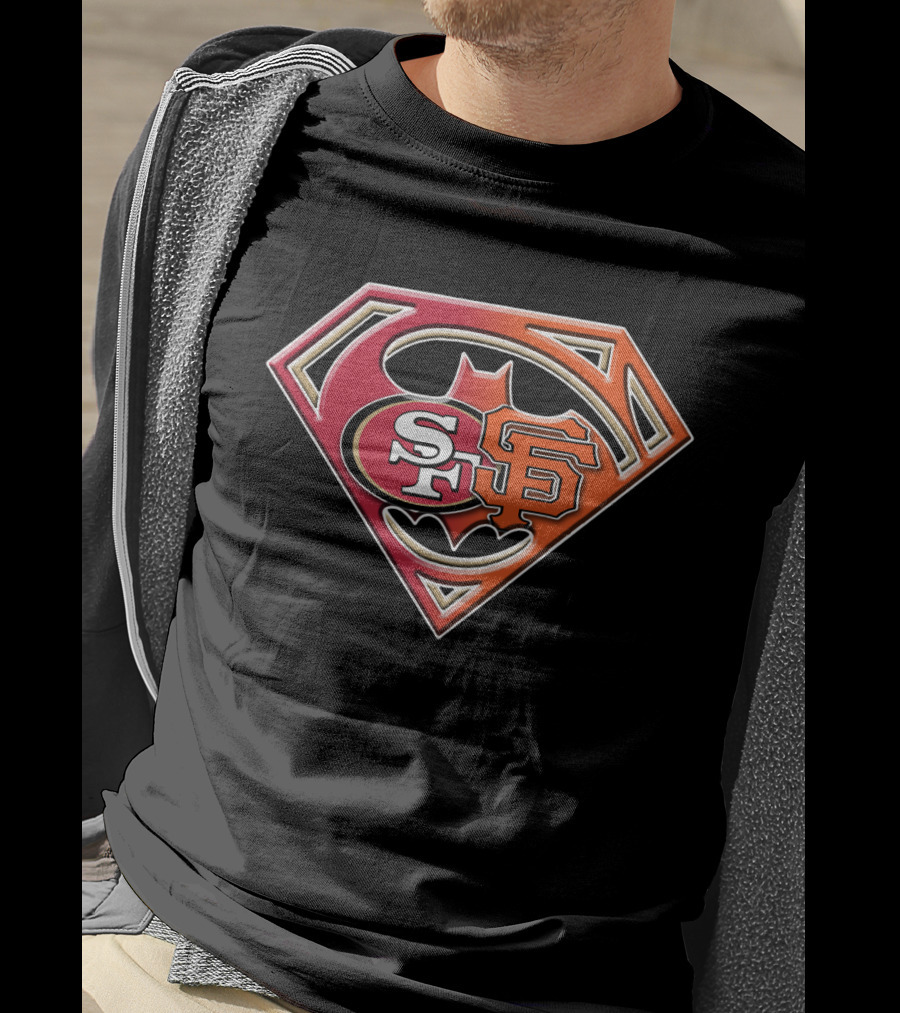 San Francisco Super Bat Sf Shield T-Shirt